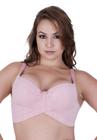 Sutiã Plus Size Cruzado Alça Grossa Reforçada Bojão - c7 ALICE
