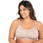 Sutiã Plus Size Pós-Cirúrgico Mamoplastia com Abertura Frontal e Alças Reguláveis 60104 - New Form