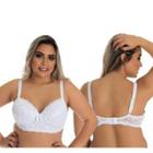 Sutiã Plus Size Reforçado Com Bojo Tamanho Grande Especial