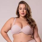 Sutiã Plus Size sem alça Com Bojo E Aro Nayane