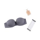 Sutiã Push up Invisível Sem Alças Feminino Com Fecho Frontal Lingerie Sem Costura FINETOO