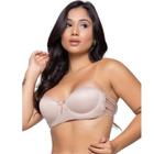 Sutiã sem alça 3 Tiras Feminino Reforçado Com Bojo Lingerie Conforto Moda Íntima Soutien