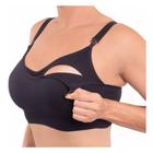 Sutiã Top de Amamentação Trifil com Pouca Costura Sem Bojo Alca Ajustável Fecho Click Feminino Liso