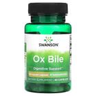 Swanson Ox Bile, Bile de Boi 90 mg 60 Cápsulas