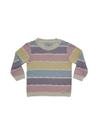 Sweater multicolorido ft c/listras e bolas noruega