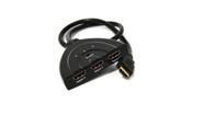 Switch Adaptador 3x1 Cabo Hdmi 3 Entradas E 1 Saída