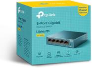 Switch de Mesa TP-Link 5 Portas 10/100/1000Mbps - LS105G
