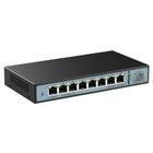 Switch Ethernet Sodola 9 portas Smart Web de 2,5 Gb com slot SFP de 10 G