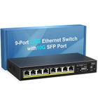 Switch Ethernet VIMIN 8 portas não gerenciado 10G SFP 2.5G RJ45