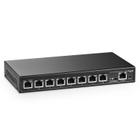 Switch gerenciado Ethernet MokerLink 8 portas 2.5G com 1 porta 10G