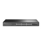 Switch Gerenciável TP-Link TL-SG3428X L2+ 24 Portas Gigabit 10/100/1000Mbps + 4 Slots SFP + 10GE