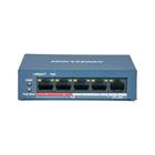 Switch HikVision 4 Portas Fast Ethernet DS-3E0105P-E/M(B)