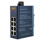 Switch industrial Fast Ethernet 8 portas 10/100/1000 Mb Montagem trilho DIN