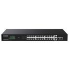 Switch PoE Tenda TEG1128P 24 portas Gigabit com 24 portas PoE+ 410W