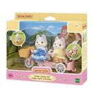 Sylvanian Families 5637 - Conjunto Bicicleta Dupla - Irmã e Irmão Huskys