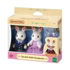 Sylvanian Families - Avós Coelhos Chocolate - Epoch