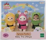 Sylvanian families baby trio (ninja) 5616