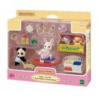 Sylvanian Families Brinquedos Divertidos Bebê Coelho Neve e Bebê Panda 5709 - EPOCH