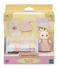 Sylvanian Families Conj Cama Menina Gato Primavera 5681