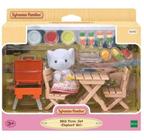 Sylvanian Families Conj Piquenique Churrasco Menina Elefante