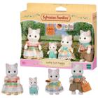 Sylvanian Families Conjunto Família dos Gatos de Leite