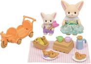 Sylvanian Families - Conjunto Piquenique Ensolarado - Irmã e Bebê Raposas-do-deserto