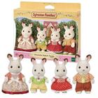 Sylvanian Families Família Dos Coelhos Chocolate - 5655 Epoch