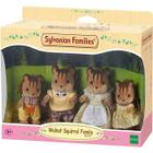 Sylvanian families familia dos esquilos noz.