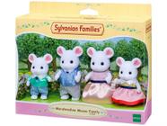 Sylvanian Families - Família dos Ratos Marshmallow Epoch Magia