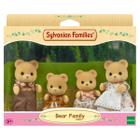 Sylvanian Families Família dos Ursos Pardos Epoch 5059