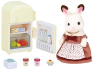 Sylvanian Families Mãe Coelho Chocolate Geladeira Epoch Mag - Epoch Magia