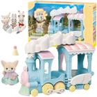 Sylvanian Families Trenzinho Arco Íris Flutuando Na Nuvem