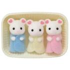 Sylvanian Families Trigêmeos Rato Marshmallow Epoch - 5054131053379