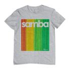 T-shirt 1/2 malha 30.1 Samba Multicolor Quadro