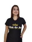 T Shirt Blusinha Feminina Filha do Rei Moda Cristã Tamanho M G