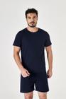 T-Shirt Cloud Modal Marinho Masculina