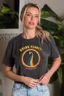 T-shirt Estonada Color Planet Chumbo