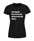 T-Shirt Feminina Camiseta Personalizada Dia das Mães