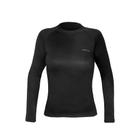 T-Shirt Feminina Curtlo ThermoSkin Manga Longa Preto