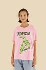 T-shirt fit tropical farm