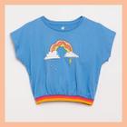 T-shirt infantil feminina Silk Hey Fábula 10407