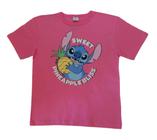 T-Shirt Juvenil Feminina MC Lilo & Stitch Fakini