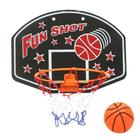 Tabela de Basquete Cesta Infantil Fun Shot Sports Brinquedo com Bola DM Toys DMT5938