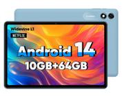 Tablet COLORROOM 10.1 Android 14 10 GB RAM 64 GB ROM 1 TB azul