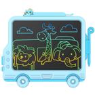 Tablet de Escrital LCD FLUESTON em Formato de Carro - Para Crianças de 3 a 8 Anos