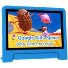 Tablet Infantil ApoloMedia 2024 - 10 Polegadas, Android 14, 64GB - Azul Marinho