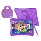 Tablet infantil Contixo K102 de 10 polegadas com bolsa de manga, Android Purple