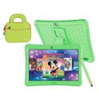 Tablet infantil Contixo K102 de 10 polegadas com bolsa de manga, Android, verde