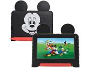 Tablet Infantil Multi Mickey com Capa 7” - Wi-Fi 32GB Android 11 Quad-Core Câmera Integrada