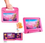 Tablet Infantil Tela 7" 32GB Case Emborrachado Kid Pad Rosa com Controle Parental